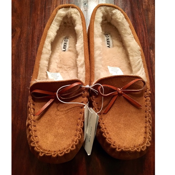 sherpa lined moccasins